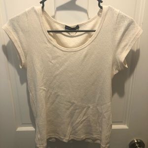 Brandy Melville Eyelet Heart Ashlyn Top